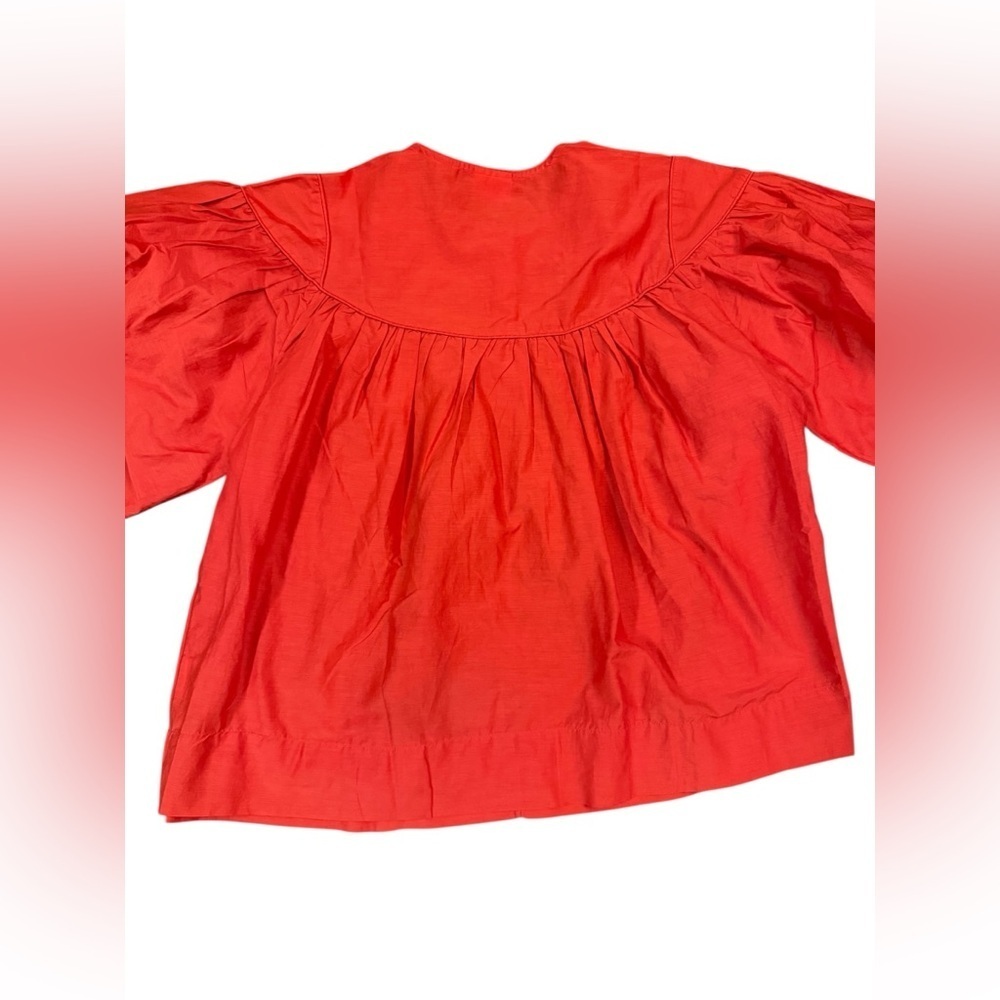 MIRTH OSLO BLOUSE IN RED Size Medium (I have matching pants, sold separately) - Picture 13 of 15